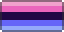 Pixel Art version of the Omnisexual flag