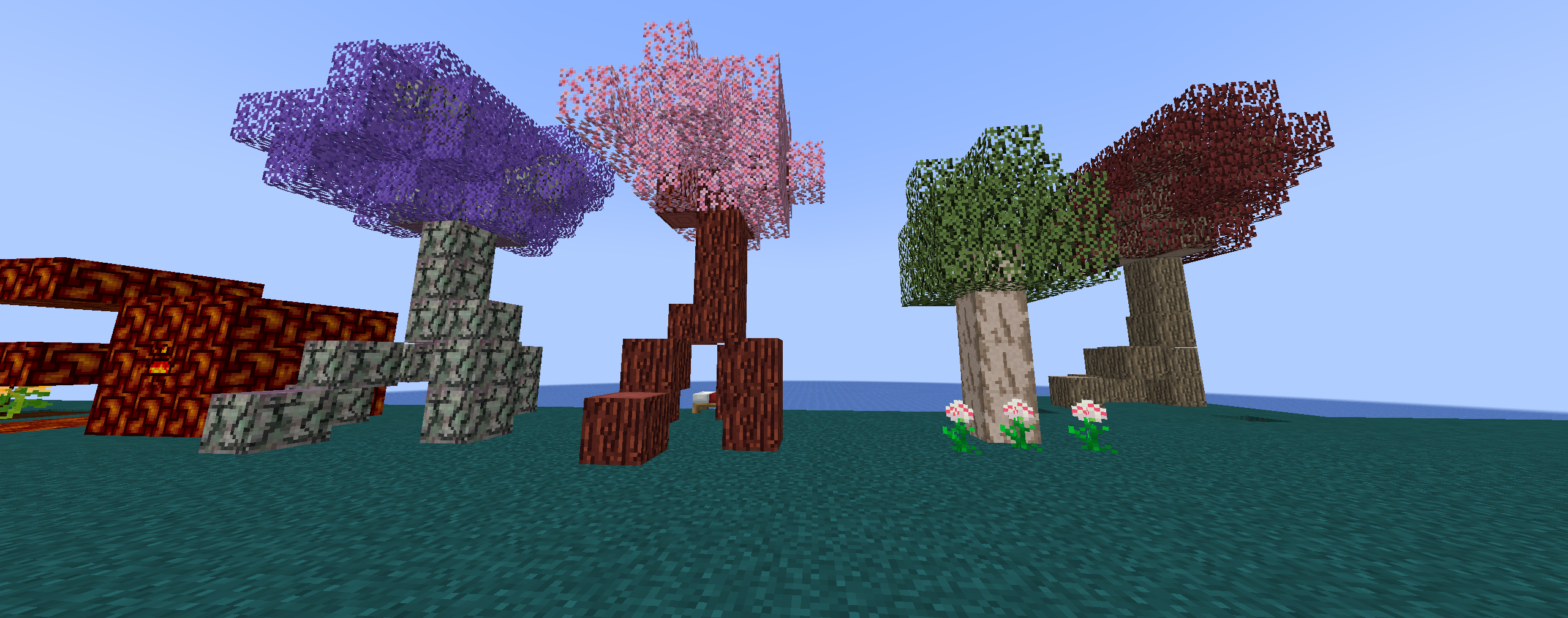 trees in the mod