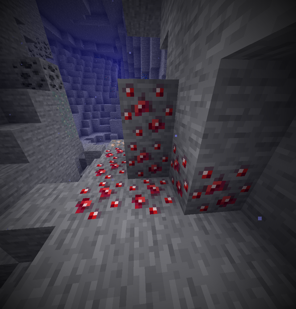 Ruby Ore In Caves