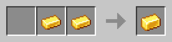 Reinforced golden ingot recipe