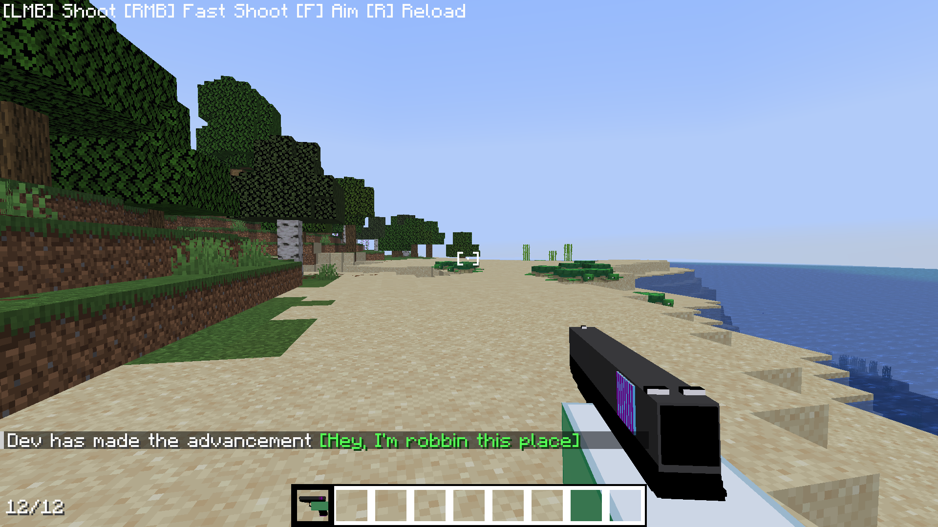 Gun Preview with advancement