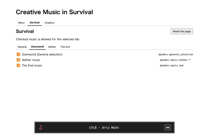 26.x Survival/Overworld