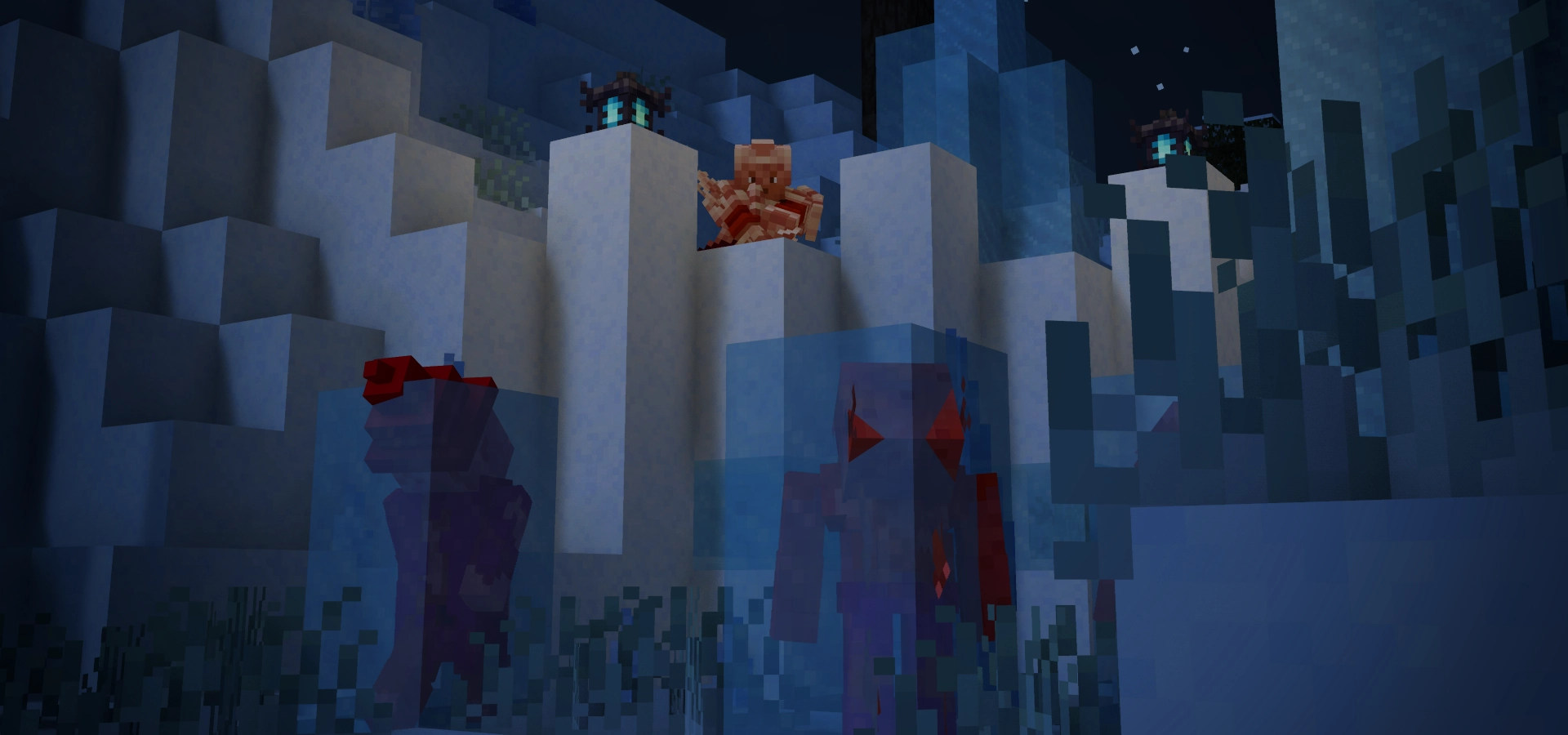 infected in frozen environment