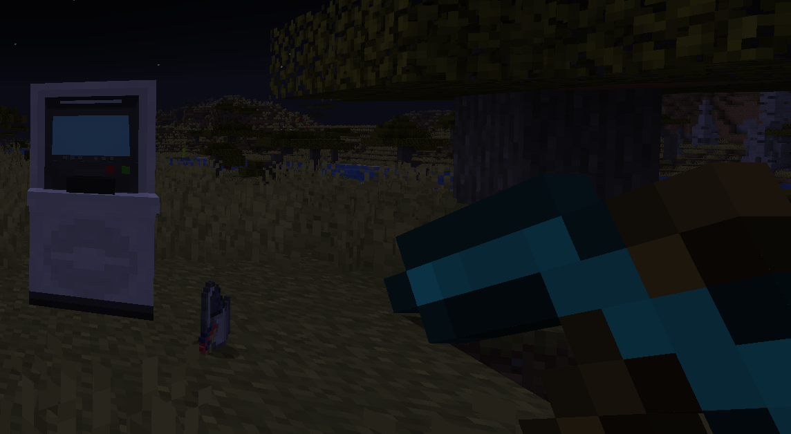 A PC Part on the ground after mining a PC.