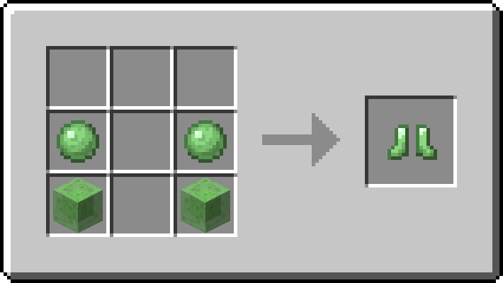 Slime Boots Crafting Recipe