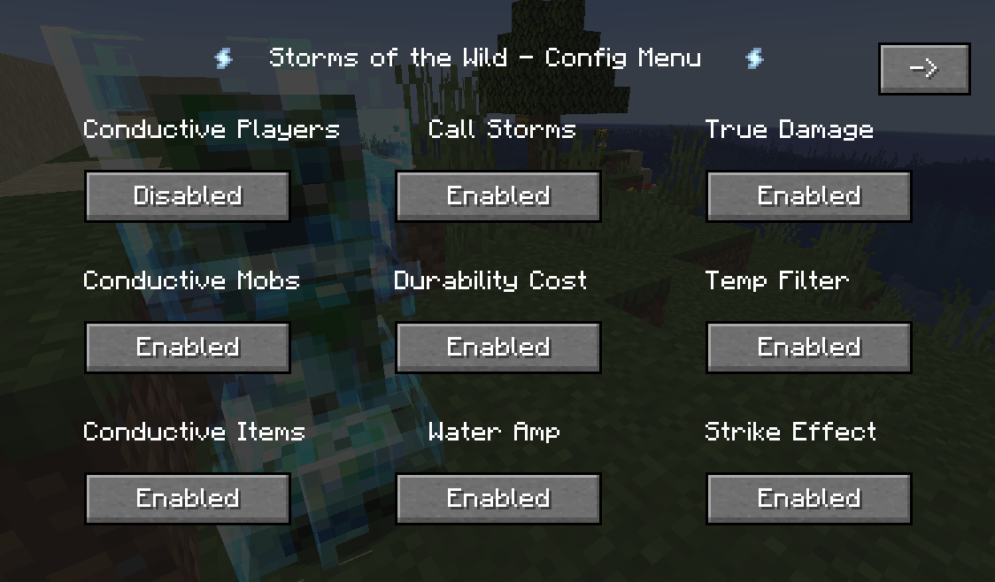 Config Menu 