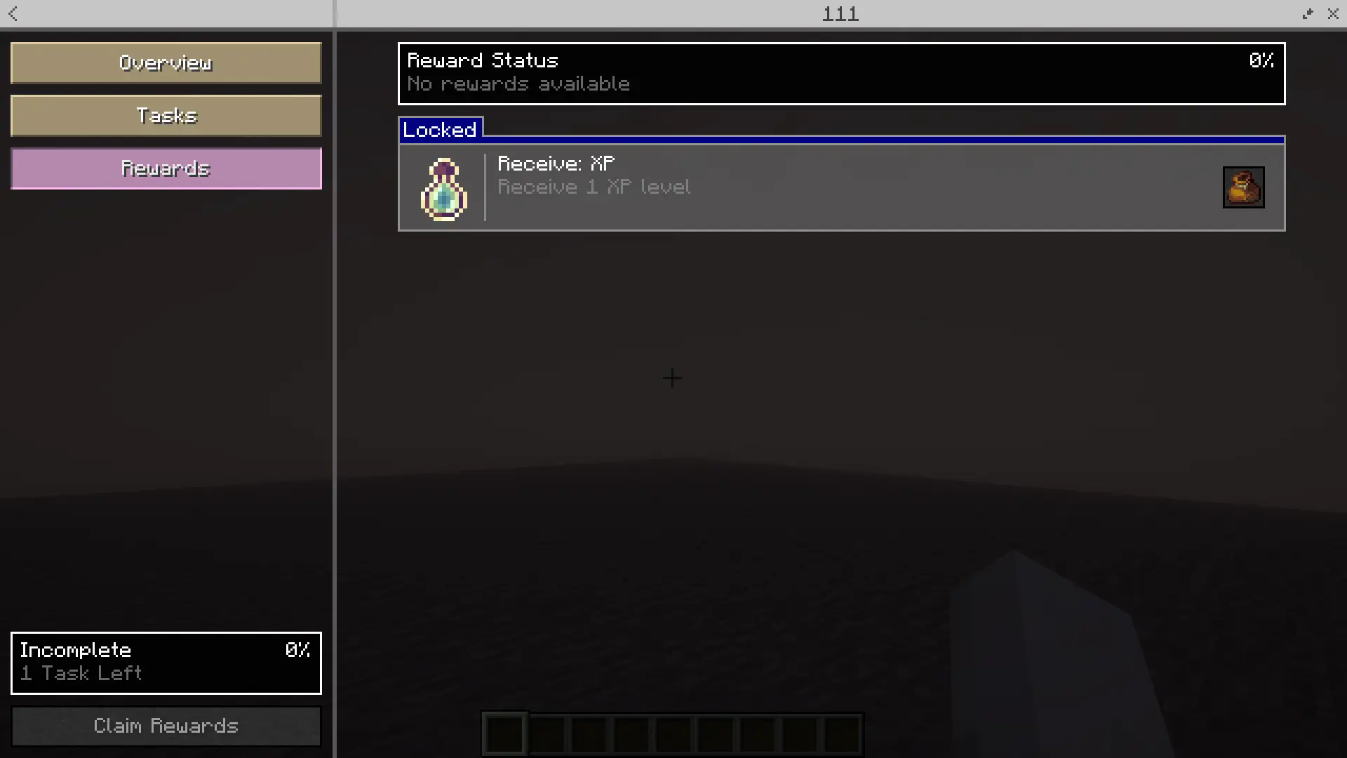 Example of the same GUI without resource pack