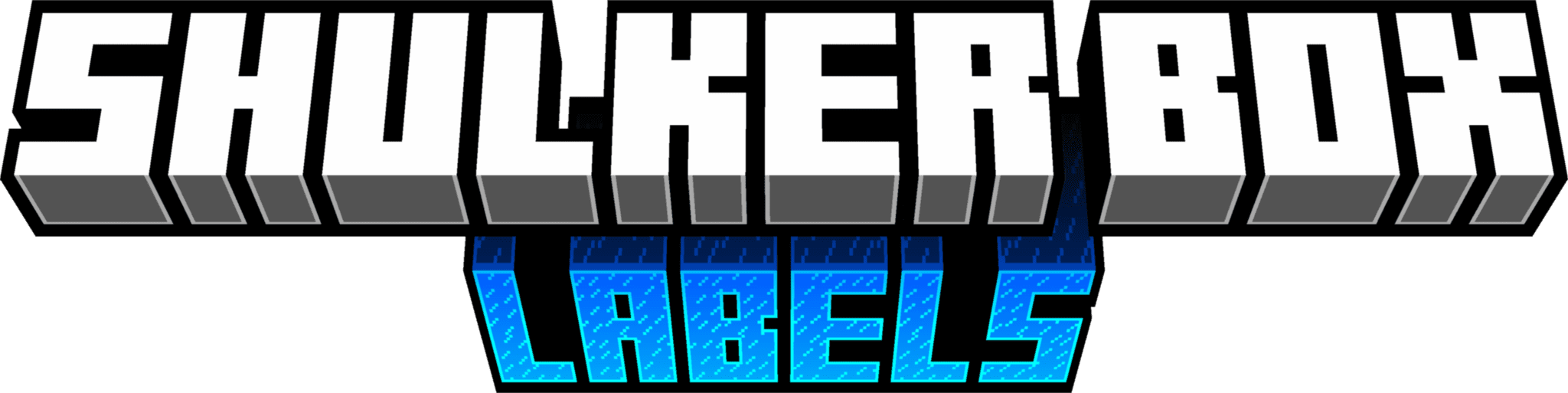 Shulker Box Labels Large Title Text