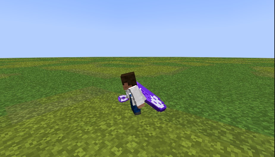 This resource pack changes the texture of the Elytra to look like a cloak, but without the player actually having the cloak on. That is, it only shows the cloaked appearance of the Elytra, even when the player is not wearing the cloak.