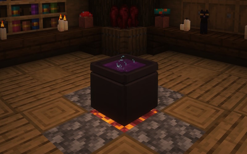 Close up of the Alchemical Cauldron