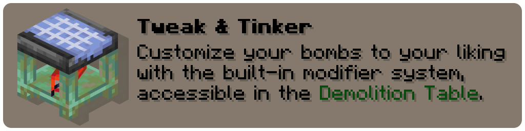 Boom Modifiers