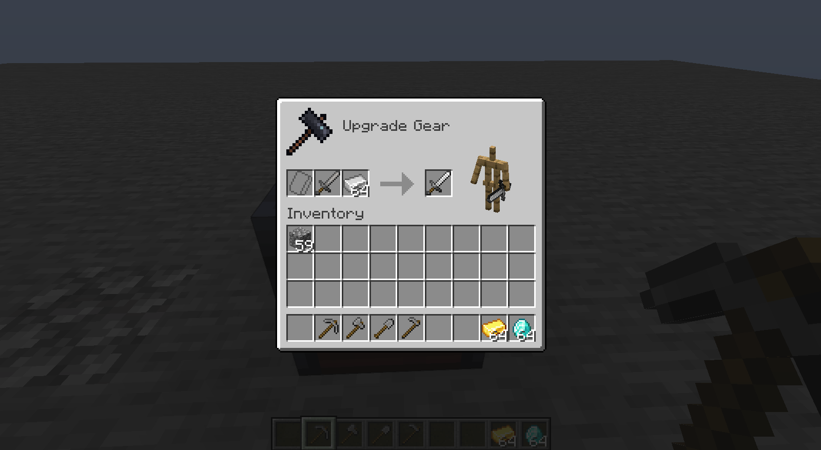 Iron sword
