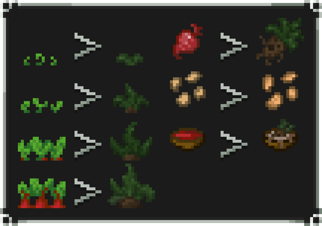 Mandrake textures comparison