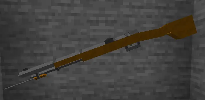 This image shows the rifle (bayonet) model.