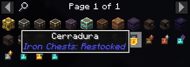 Iron Chests: Restocked spanish example