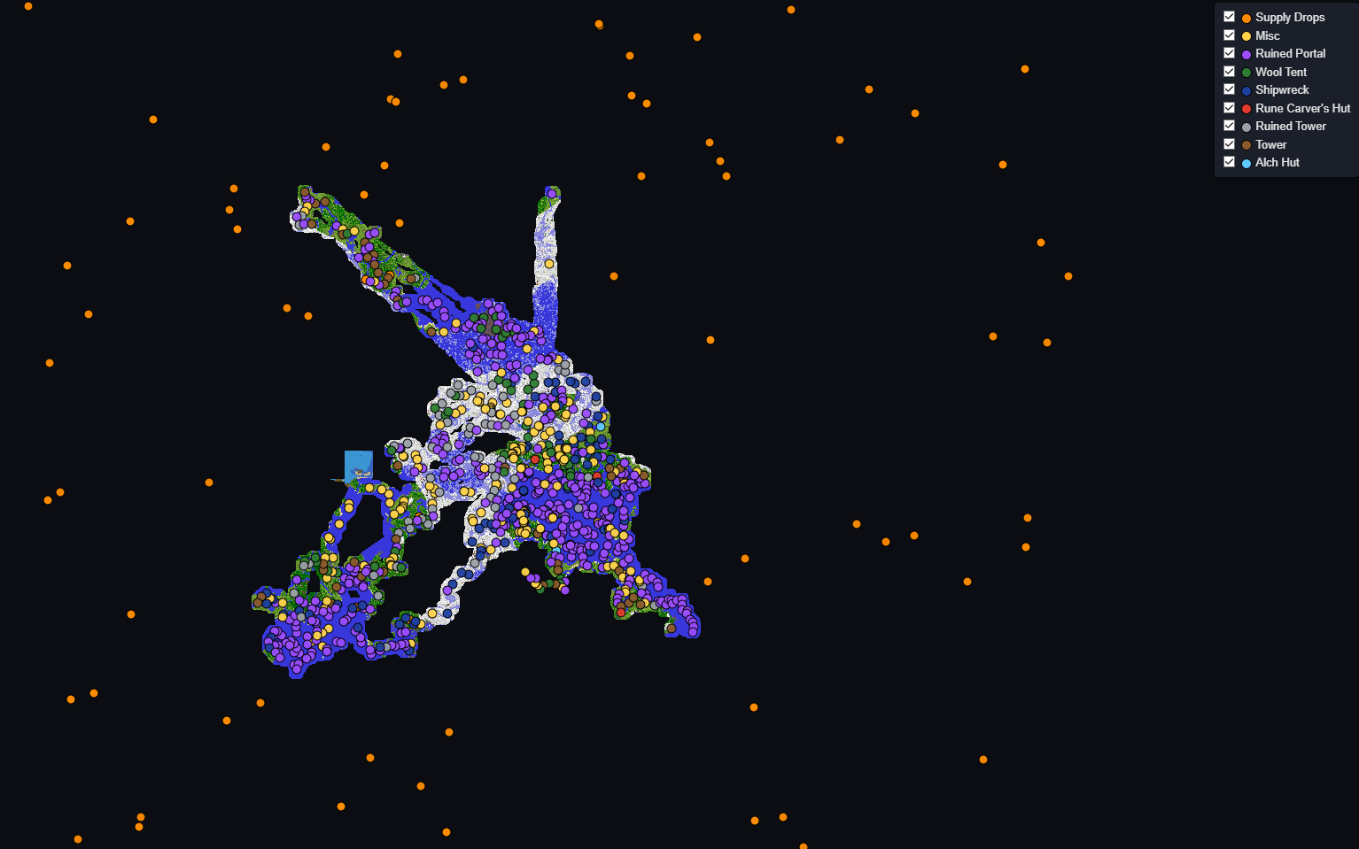 Community Resource World Map
