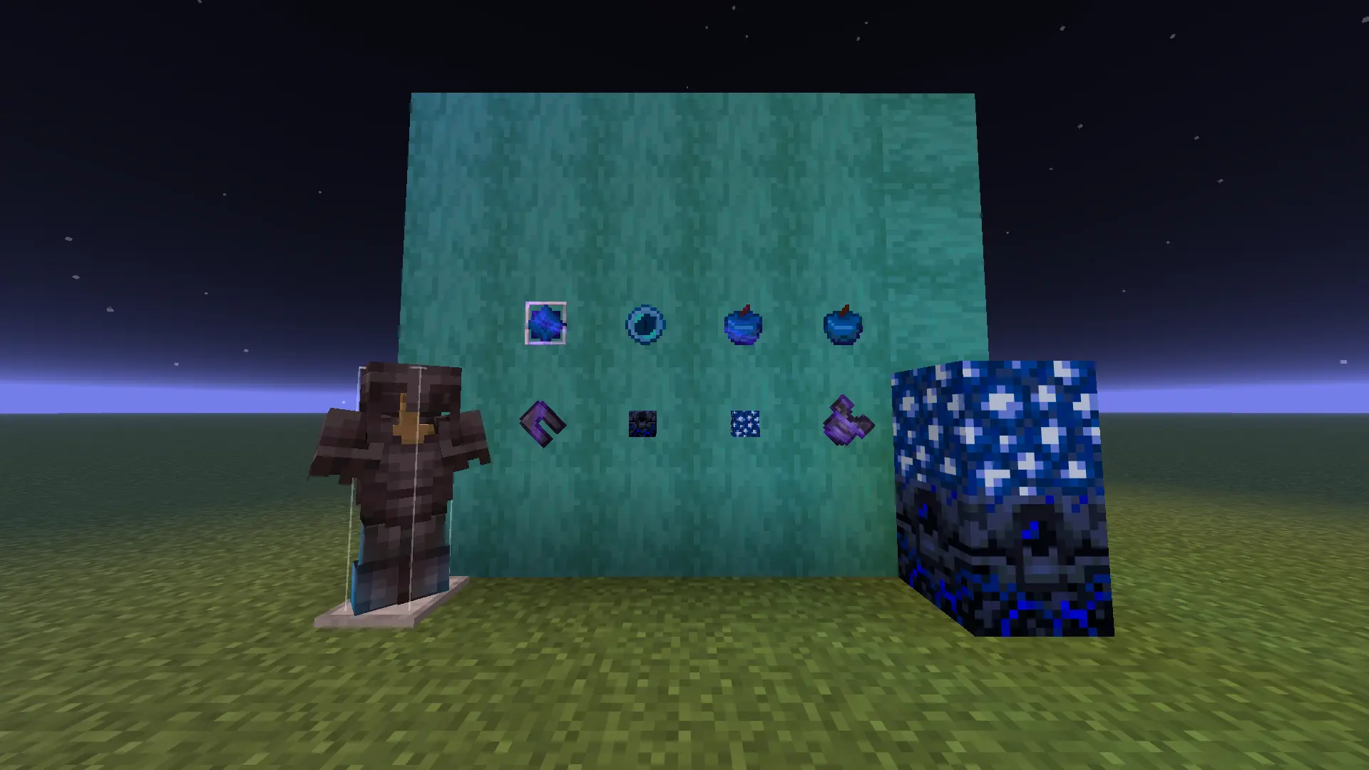 here are most of the textures of this pack. mostly blue