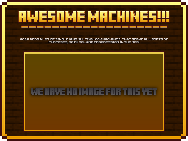 Awesome Machine