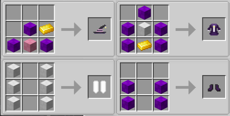Recipe of Witch's Outfit