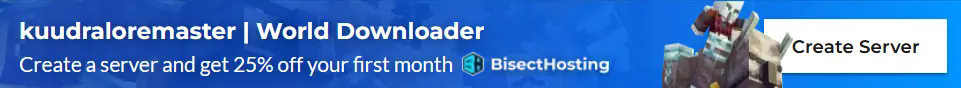 Create a server with BisectHosting