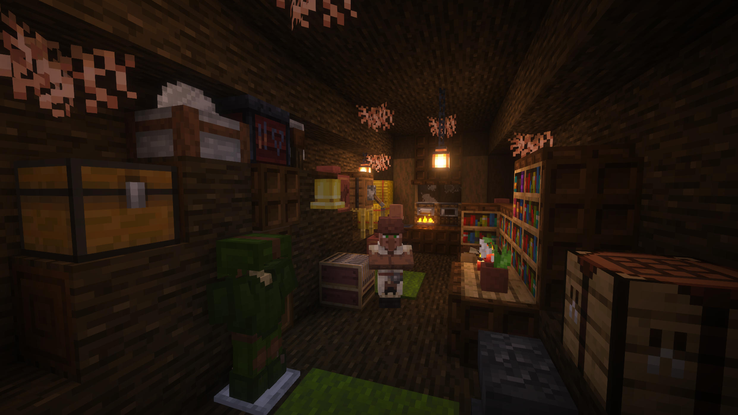 Inside