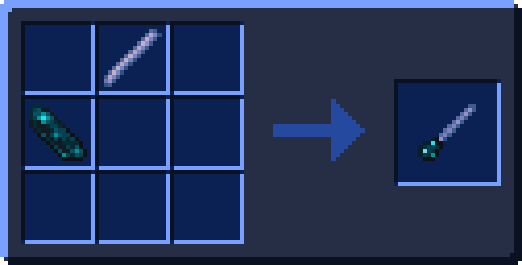 Gateway wand crafting recipe