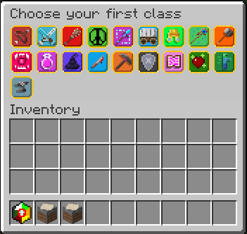 All the classes in Aeternum