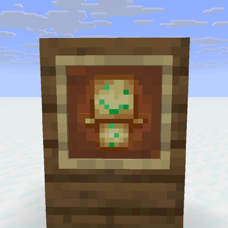 Totem of Undying in an item frame.