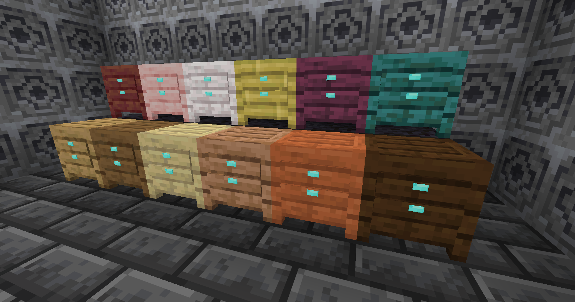 Vanilla Wood Variants