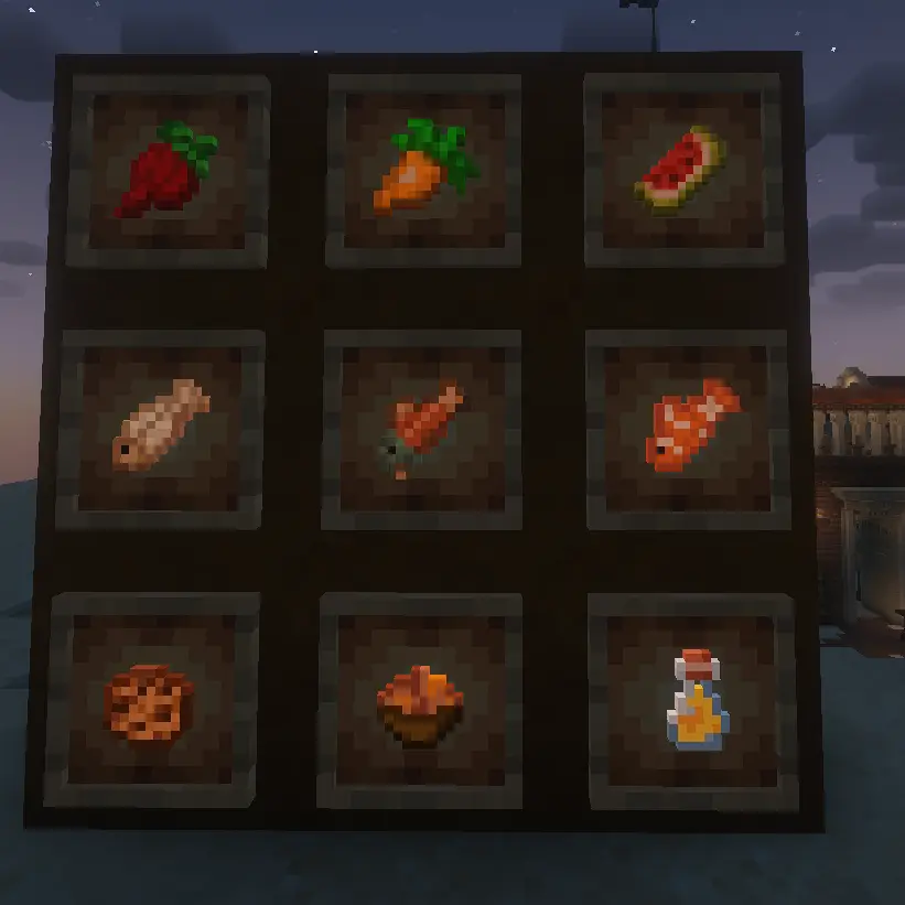 Smaller food items