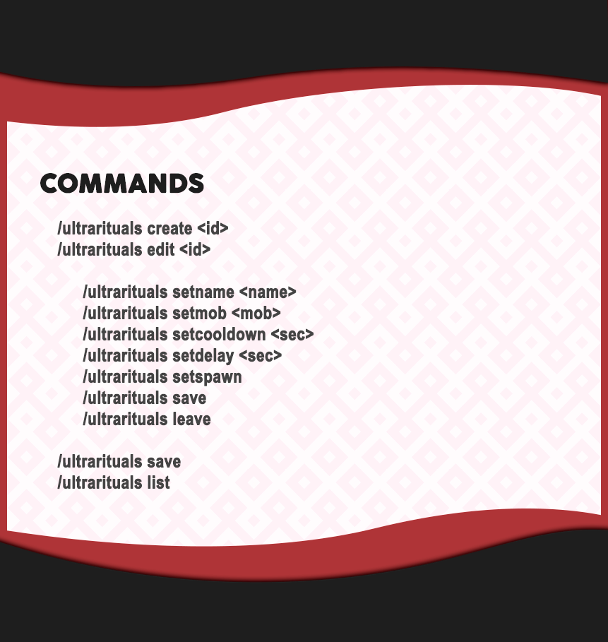 Commands