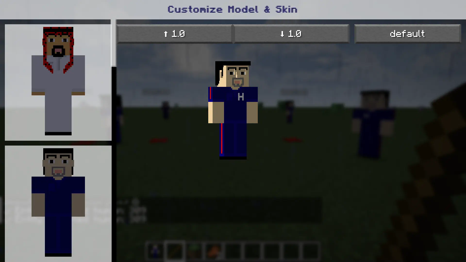 Customize Model & Skin