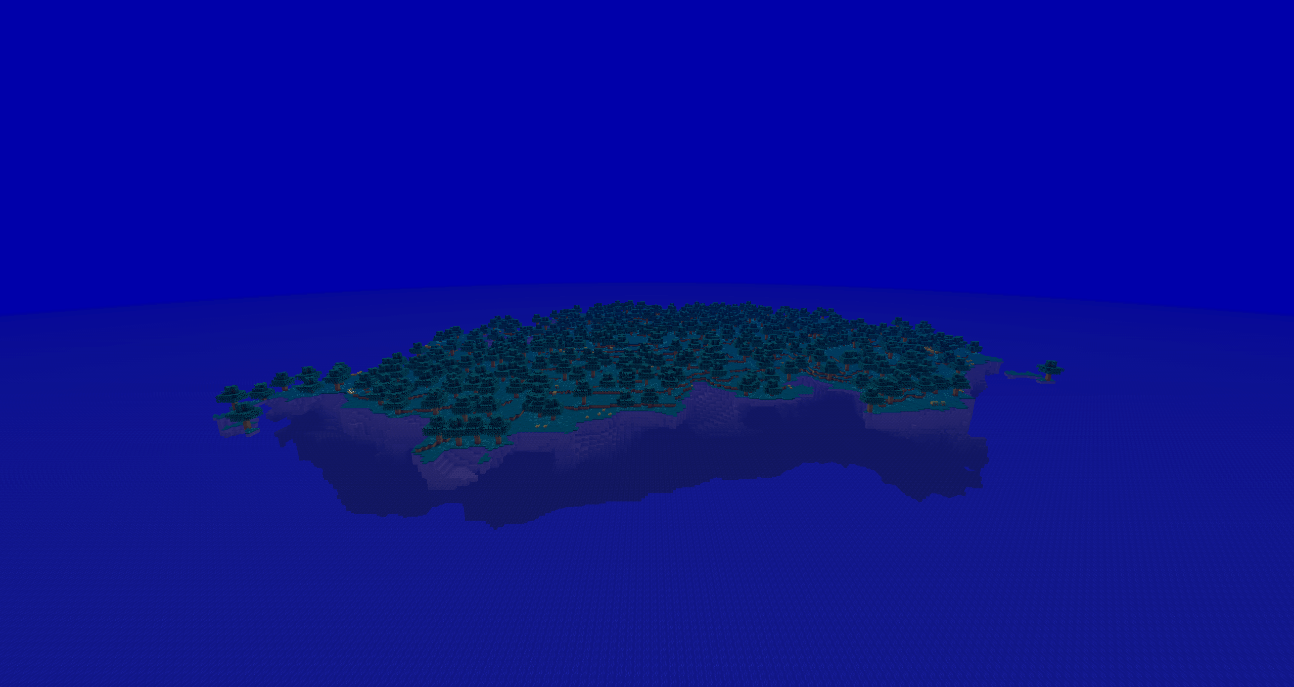 shot of island in headspace