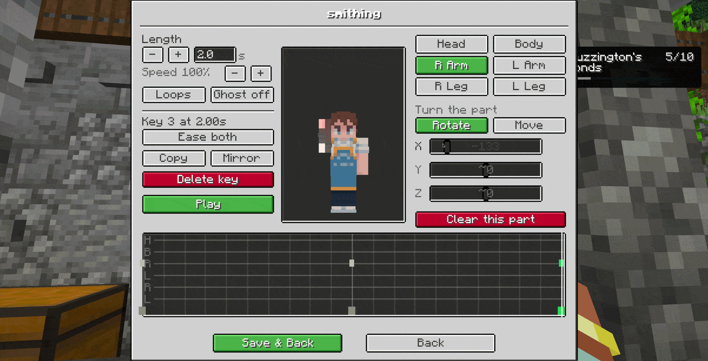 Animate in-game