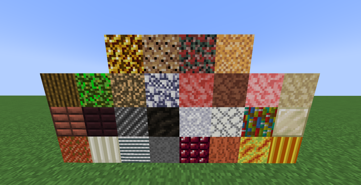 All of the storage blocks