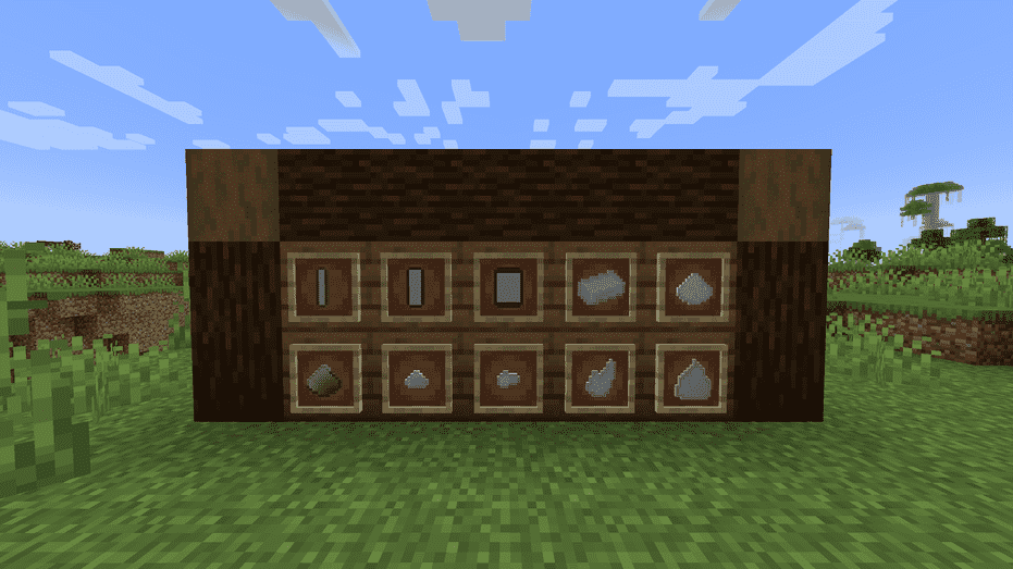 Material and it's ore-related forms