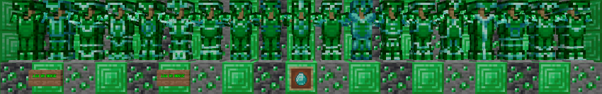 Emerald Armor Diamond Trims