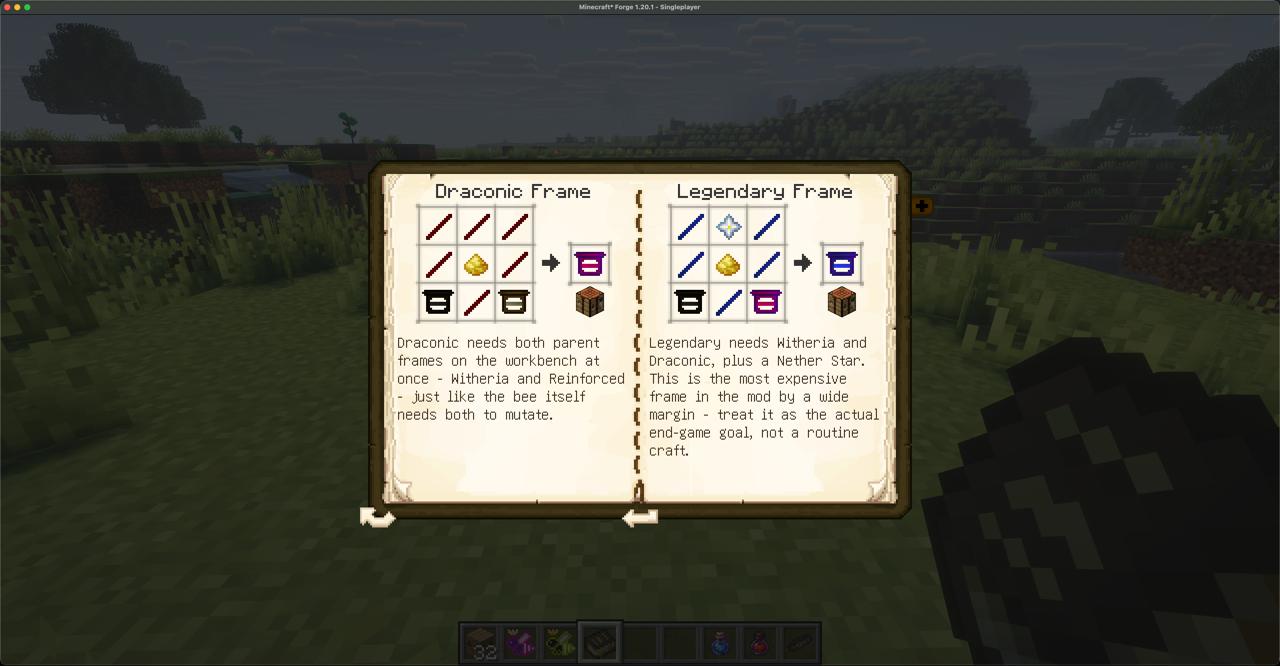 In-game guide book