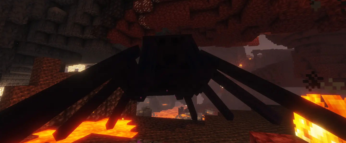 Shadow Ice Spider from Iron´s spellbooks