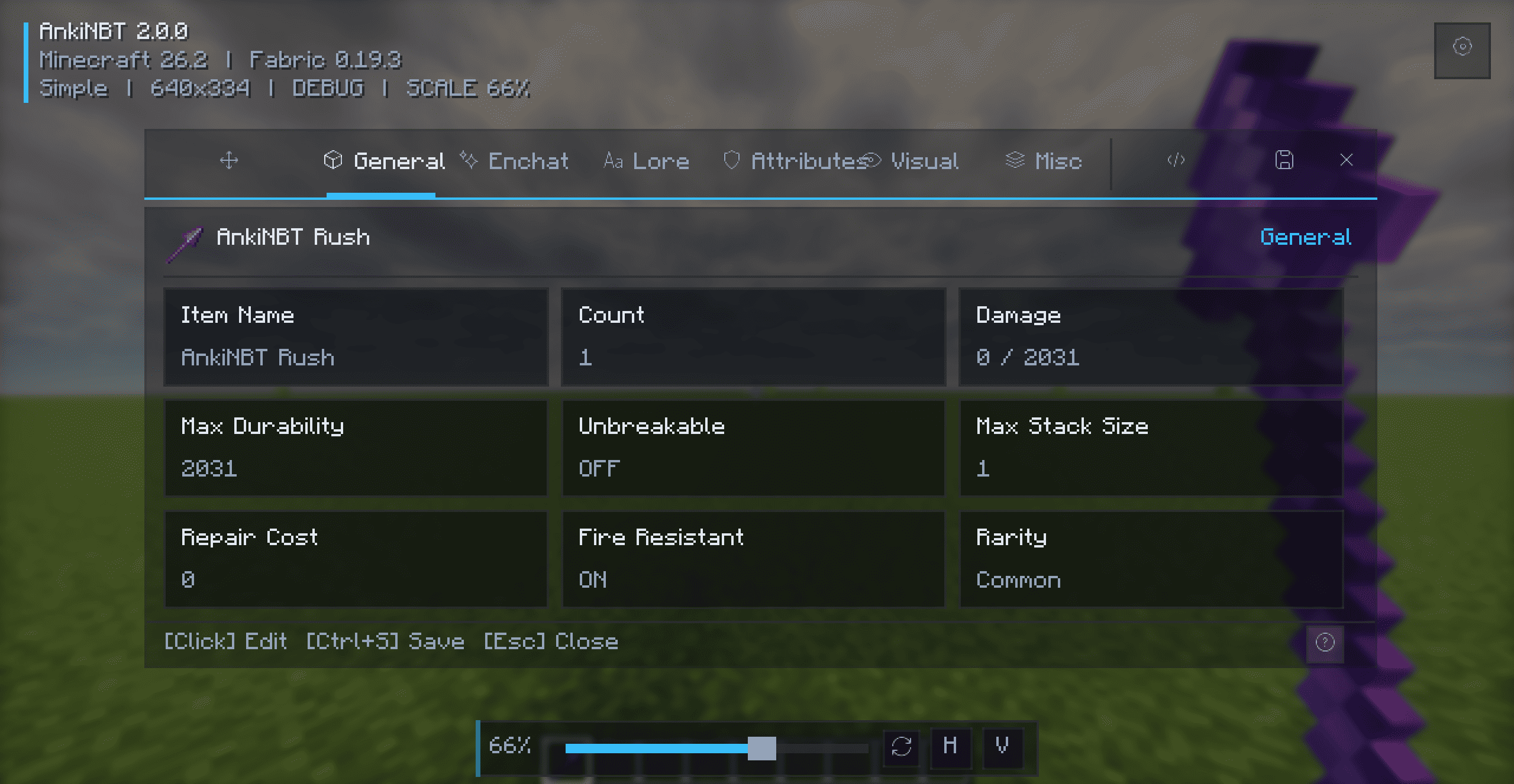 Simple mode interface