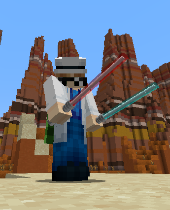 Lightsabers in Third Person
