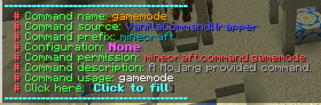 CommandInformation
