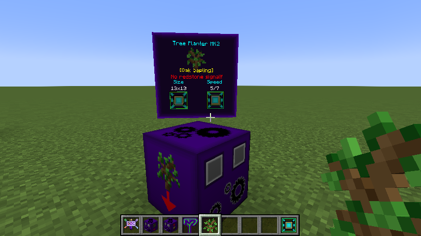 Tree Planter Oak Sapling