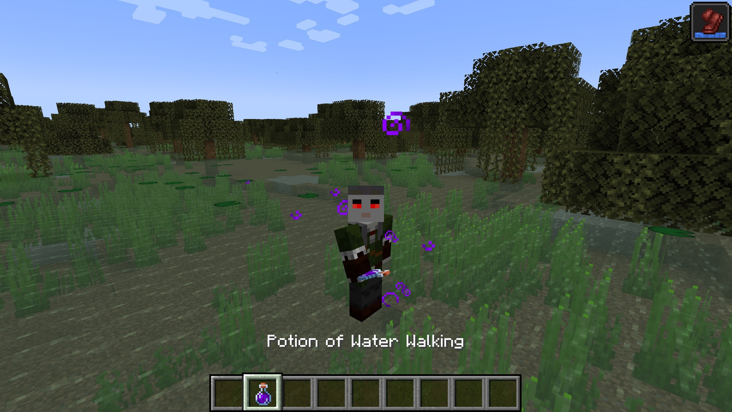 Water Walking Effect
