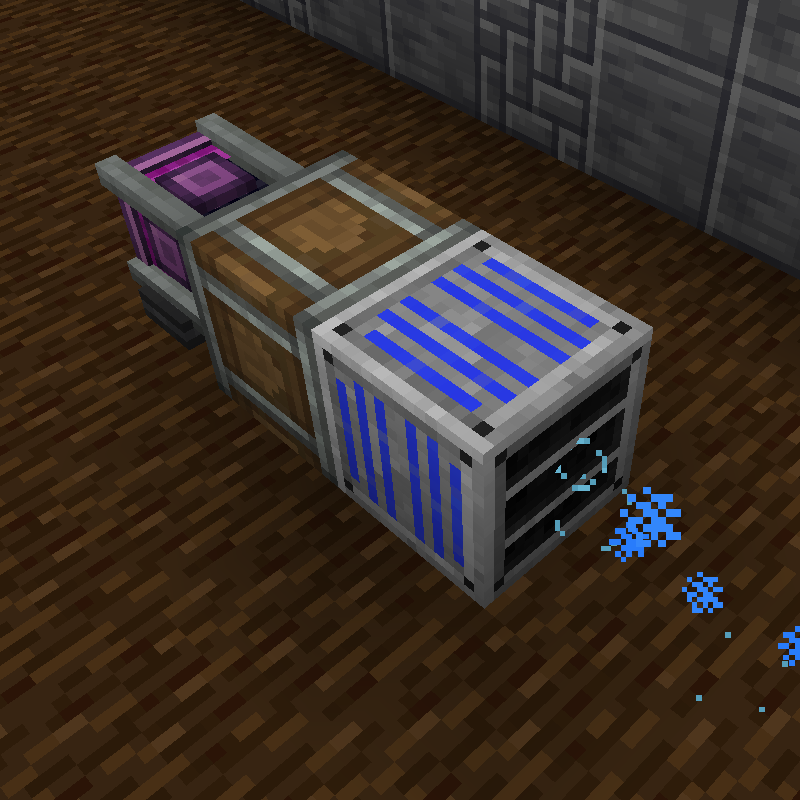 Infuser vent block