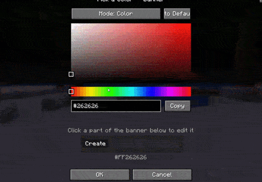 Color and banner customization