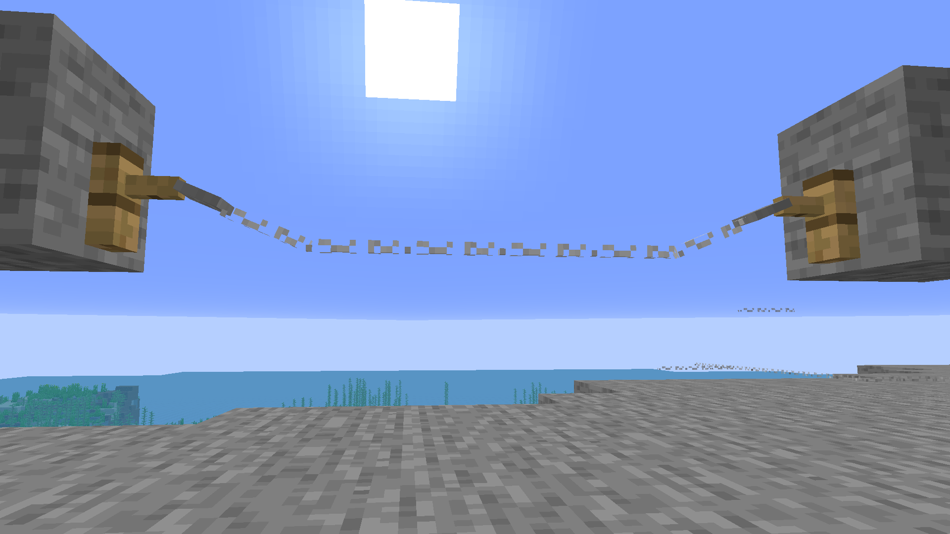 Just a Tripwire by the sunset