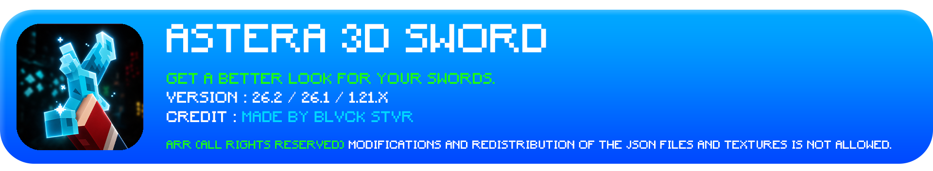 ASTERA 3D SWORD