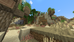 This Picture is in Biome made in Mod RegionsUnexplored