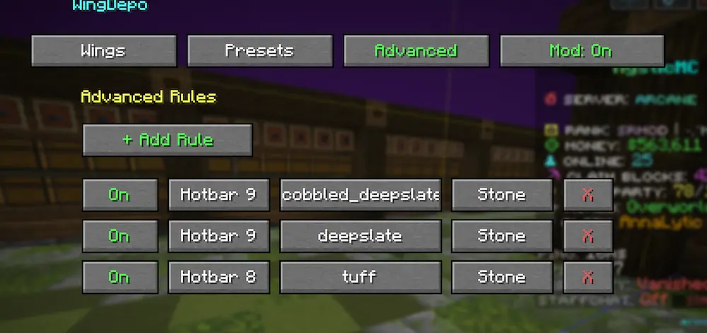 Advanced Rules